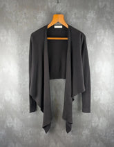 Nicole Farhi Jumper Womens Small S Brown cardigan Cashmere Wool