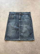 Montego Denim Skirt Women’s Medium Blue Midi Festival Y2K Casual