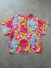 United Colors Of Benetton Blouse Women’s Medium Floral Print Vintage 1990s