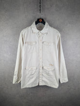 Adidas Jacket Mens Large L Ivory Mohammed Ali Utility Style