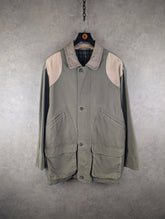 St Michael Shooting Jacket Mens XL Extra Large Khaki Vintage 90s