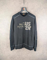 Pall Mall Jumper Mens M Medium Black Knitted Y2K