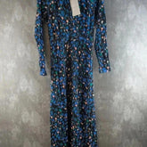 Fabienne Chapot Long Floral Dress Womens Size XS