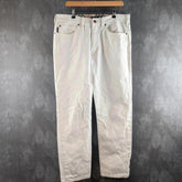 Burberry Trousers Mens Jeans 34/34 White Denim