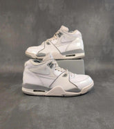 Nike Air Trainers Youth 6 Flight 89 GS White Neutral Grey