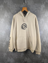 The Realm Jumper Mens Large L Beige Hoodie Pullover