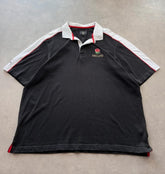 Vintage Guinness England Rugby Polo Shirt Men’s 3XL Black Rugby Sportswear