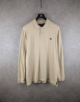 Timberland Jumper Mens Extra Large XL Cream Vintage 90s Pullover