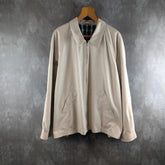 Vintage St Michael Harrington Jacket Tartan Lined Extra Large