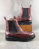 Joseph Boots Womens UK Size 5 Burgundy