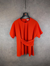Whistles Top Womens 12 Large L Orange