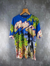 Body Glove T-Shirt Mens Large L Blue Vintage 90s