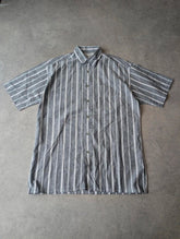 Vintage 1990s St Michael Shirt Men’s Medium Striped Casual Button Up