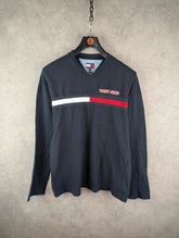 Tommy Hilfiger Jumper Mens M Medium Navy Vintage 90s Pullover