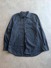 Paul Smith Shirt Men’s XL Navy Floral Pattern Long Sleeve Designer Smart Casual
