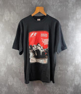 Rare Vintage F1 2006 Grand Prix De Monaco Farrari Graphic Print T Shirt Jerzees Mens Large L