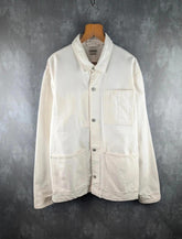 OOBE Brand Chore Jacket Mens 2XL XXL Utility White