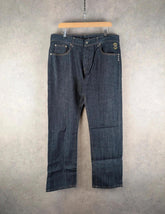Criminal Damage Jeans Mens W36 L34 Straight Regular Blue Denim