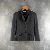 Lenny Jacket Womens S Small Black Blazer