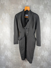 Thierry Mugler Dress Made in France Black Size 8