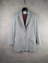 Claude Zana Jacket Womens Medium M Grey Blazer