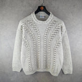 Monello Jumper Mens L Large Vintage Knitted Italian Pullover