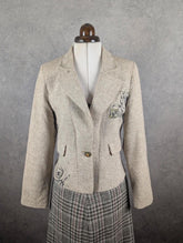 DKNY Y2K Tailored Blazer Women’s Extra Small Beige