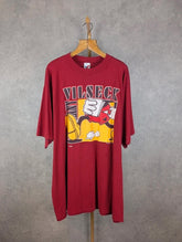 Disney Mickey Mouse T Shirt Graphic Vintage Single Stitch Artex Tag Mens XL Red