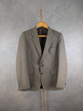 Dunn & Co Blazer Mens 42 Long Brown Vintage 80s Smart Tailored Jacket