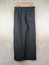 Shapes Joggers Bottoms Womens Extra Large XL Black Baggy Wide-Legged