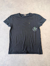 Diesel Y2K T-Shirt Men’s Medium Black Short Sleeve Designer Pocket Tee