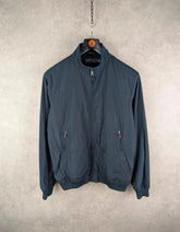 Ralph Lauren Polo Jacket Mens M Medium Navy Bomber Shimmer