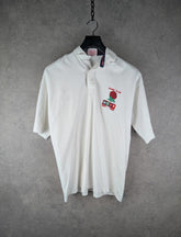 Cotton Traders Vintage Rugby Union Polo Shirt Mens L Large Embroidered 1991-1992