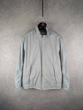 Timberland Jacket Mens Large L Grey Fleece Lined Waterproof