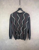 Jaeger Jumper Mens M Medium Vintage Knitted Retro