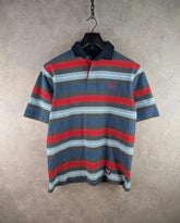 Help For Heroes Polo Shirt Mens Medium M Stripped