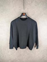 Barbour Jumper Womens XXL 2XL Black Knitted Pullover