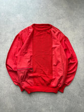 Vintage 1980s Jumper Women’s Large Red Retro Knit Sweatshirt Pullover