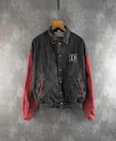 Vintage Dewar's Jacket Mens L Large Canvas