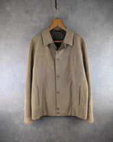 Strellson Jacket Mens XL Extra Large Brown Wool