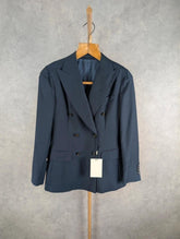 Suitsupply Double Breasted Blazer Womens XS Navy Tailored Smart Jacket