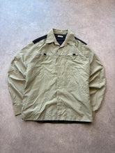 Clockhouse Shirt Men’s Medium Green Utility Technical Workwear Long Sleeve