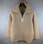 Ana / Jakobs Jumper Womens L Large Brown Fleece Pullover