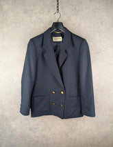 Windsmoor Jacket Womens M Medium Navy Wool Blazer Vintage