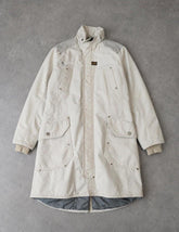Y2K Coat G-Star Women's Large Vintage Quilted Canvas Cotton Utility Parka
