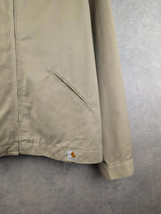 Carhartt Jacket Mens XL Extra Large Beige Vintage Harrington Bomber