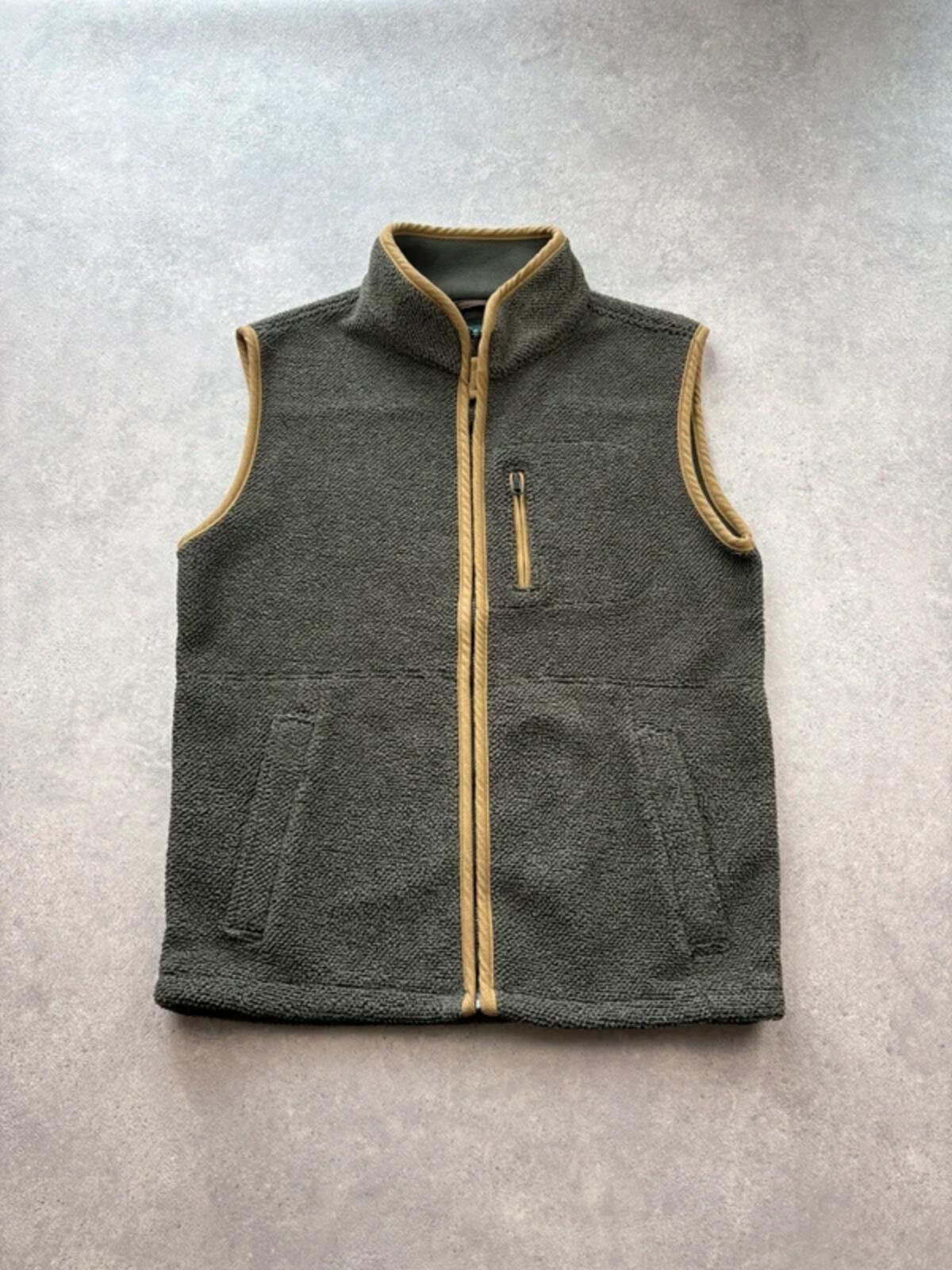 Milano Country Wear Gilet Men’s Small Green Fleece Bodywarmer Outdoor Country