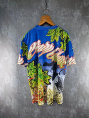 Body Glove T-Shirt Mens Large L Blue Vintage 90s