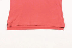 Tommy Hilfiger Polo Shirt 3/4 Sleeve Womens Medium M Pink Vintage