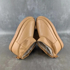 Sherpa Lined Slip-On Boots Womens UK 6
